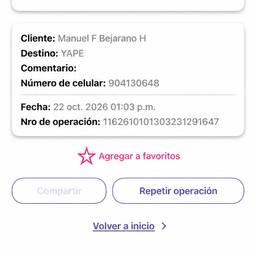 Yape Payment Screenshot Edit