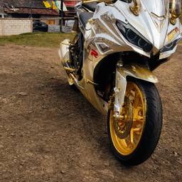 Después - Vinilo Plateado y Dorado para Moto