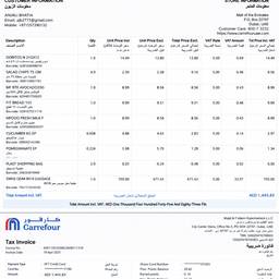 Edit Receipt Amount
