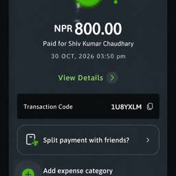 Payment Screenshot Edit