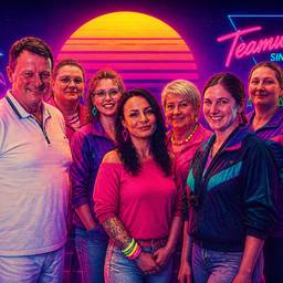 80s Style Group Photo