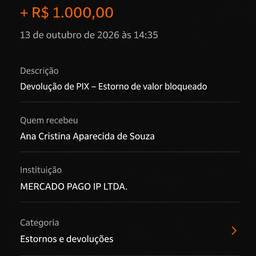 PIX Refund Screenshot Edit