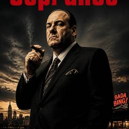 Sopranos Mobster Poster
