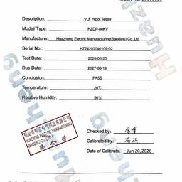 After - Calibration Certificate Edit