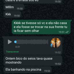 Avant - Capture d'écran de chat WhatsApp modifiable