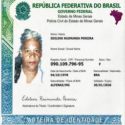 Brazilian ID Card Restoration