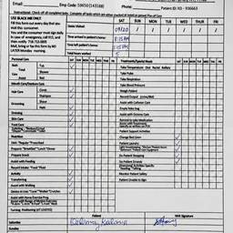 Home Health Aide Form Edit