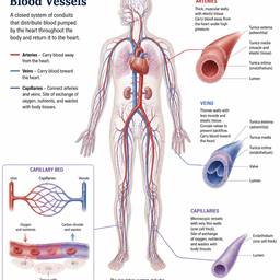 Blood Vessels Diagram