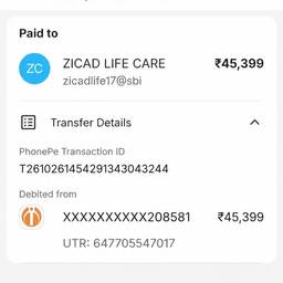 Edit UPI Payment Amount