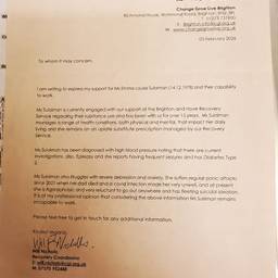 Change Name on Letter