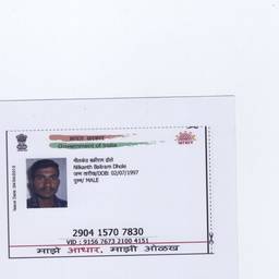 Before - Aadhaar ID Name Edit
