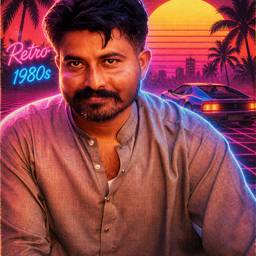 1980s Retro Style Edit