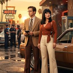 70s Detective Series Poster
