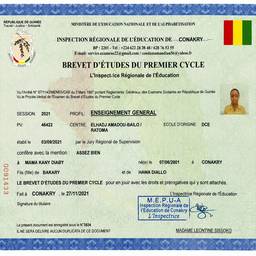 Straightened ID Card Scan