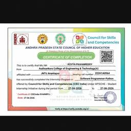 Internship Certificate Name Edit