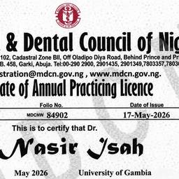 Medical License Name Edit