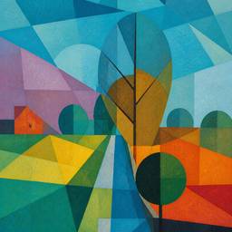 After - Abstract Art Conversion