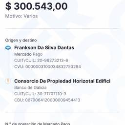 Mercado Pago Receipt Edit