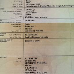 Birth Certificate Year Edit
