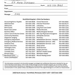 Remove Fax Lines Document