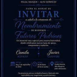 After - Edit Names on Invitation