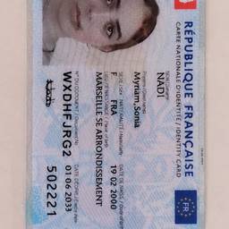 French ID Birth Date Edit
