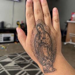 Virgin Mary Tattoo Preview
