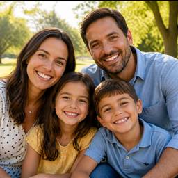 Sunny Park Family Portrait