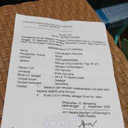 Edit Date on Document