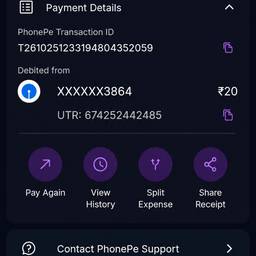 PhonePe Screenshot Time Edit