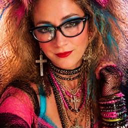 After - 80s Madonna Makeover