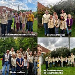 Scout Group Photo Grid