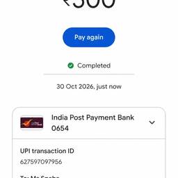 Edit UPI Payment Receipt