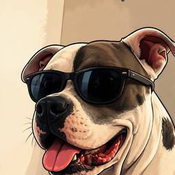 Cool Dog Cartoon Edit