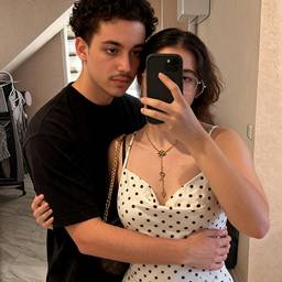 Couple Mirror Selfie
