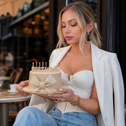 Birthday Café Portrait