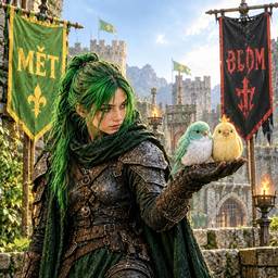 Fantasy Warrior Bird Edit