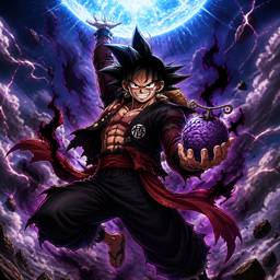 Luffy Goku Fusion Anime