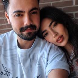 Two Photos, One Couple