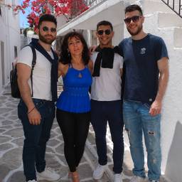 After - Pose Together Photo Merge