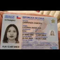 Chilean ID Card Edit