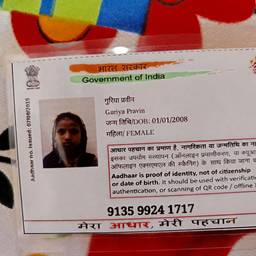 Aadhaar Card DOB Edit