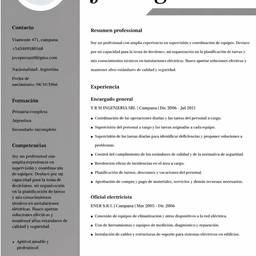 Resume Spelling Fix