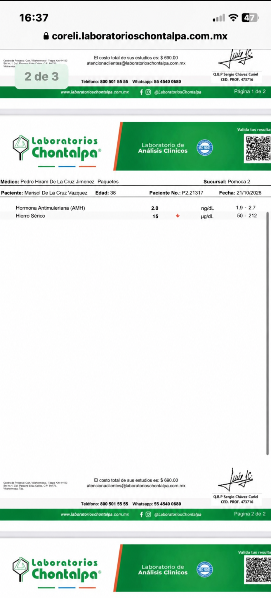 Result