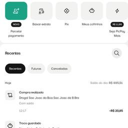 Antes - Edição de Extrato Bancário