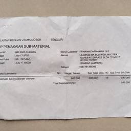 Edit Invoice Text AI
