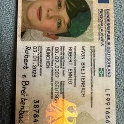 German ID Birthdate Edit