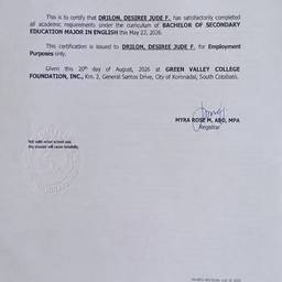 Edit Diploma Certificate Text