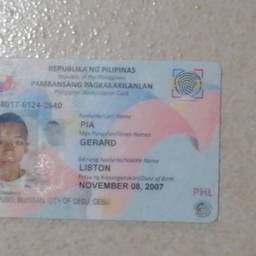Antes - Edição de Nome em ID Filipino