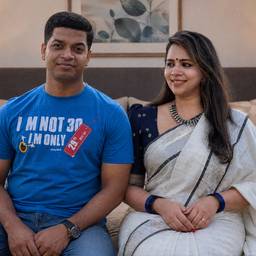 Couple Bedroom Photo Merge